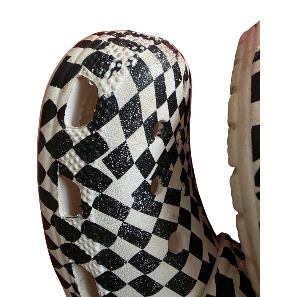Checkered Crocs - Picture 5 of 5